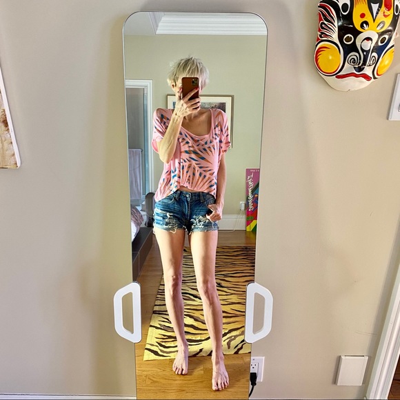 Aritzia 2/$30 high-low boho top - Picture 4 of 6